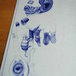 Карты шариковой ручкой