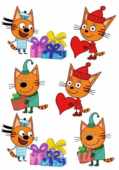 коржик карамелька и компот 3 кота. кошка сидит. кошка сидит спиной. картинки с котиками не настоящее. британская короткошёрстная кошка.