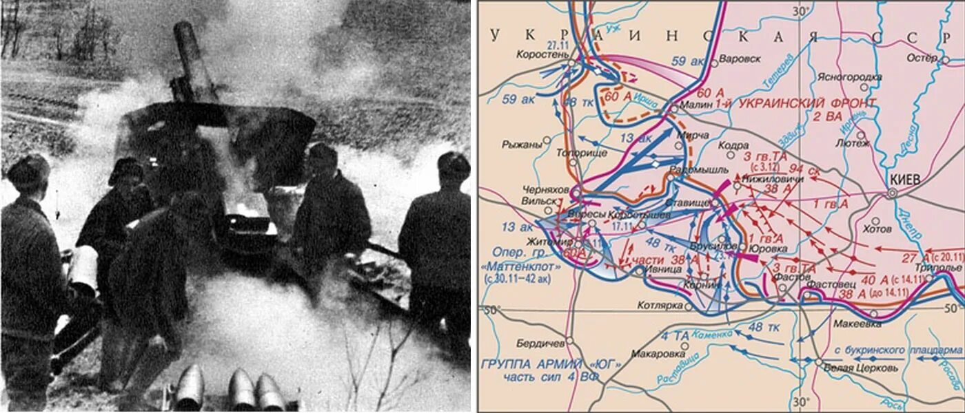 Оборонительно наступательной операции. 13 Ноября – 22 декабря 1943 года – Киевская оборонительная операция. Житомирско-Бердичевская наступательная операция 1943-1944. Житомир-Бердичевская наступательная операция. Киевская стратегическая оборонительная операция 1941.