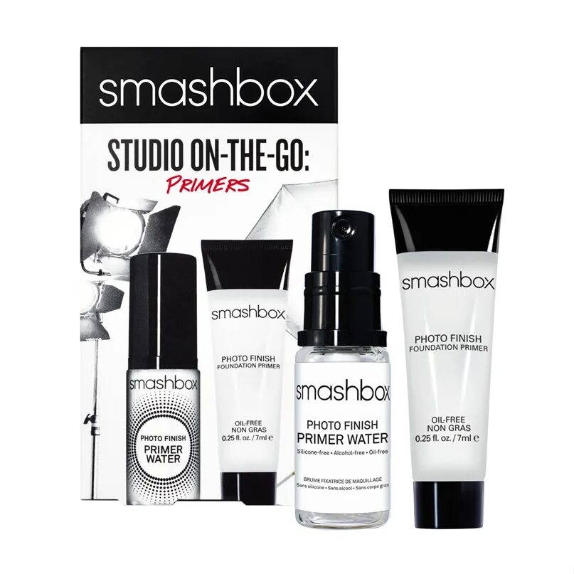 Набор праймеров. Набор праймеров Smashbox. Праймер для лица Facelift primer, 30 мл, 001 transparent. Спрей праймер для лица Смашбокс. Косметика Smashbox интернет магазин.