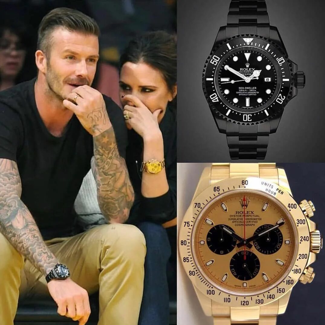 Песня эти ролексы муж. Beckham Rolex. Victoria Beckham Rolex. Rolex David Beckham. Дэвид Бекхэм часы.