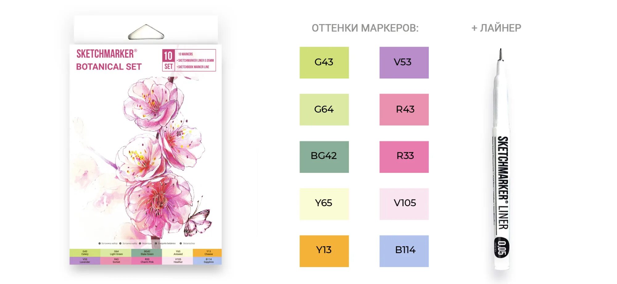 Sketchmarker. Sketchmarker botanical set. наборы маркеров sketchmarker. sketchmarker набор маркеров set 3, 96 шт.. телесные цвета маркеров скетчмаркер.