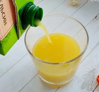 Если смешать апельсиновый сок