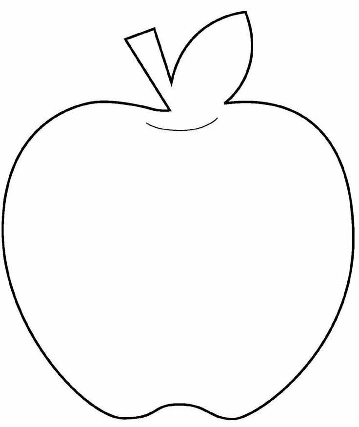 Картинка шаблон. Яблоко трафарет. Трафарет яблока для вырезания. Шаблон яблоко для аппликации. Трафарет яблока для аппликации.