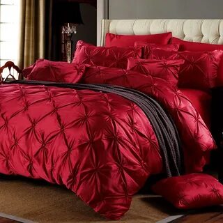 Red bedding
