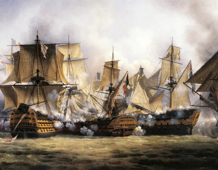 Битва у трафальгара итог. Трафальгарская битва 1805. редутабль линейный корабль 1791.