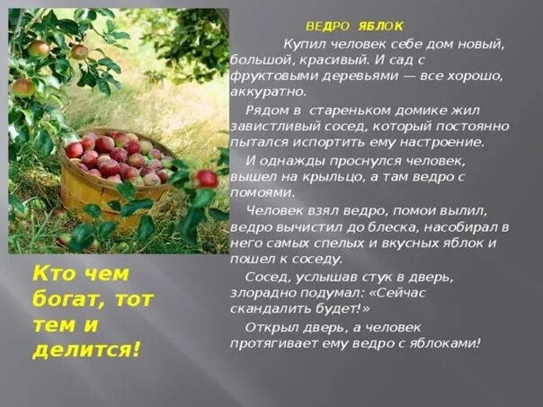 "антоновские яблоки". Антоновские яблоки бунин идея. Тема и идея рассказа. Притча кто чем богат тем и делится. Антоновские яблоки бунин идея.