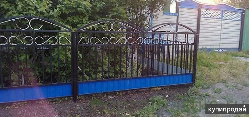 Ограда металлическая