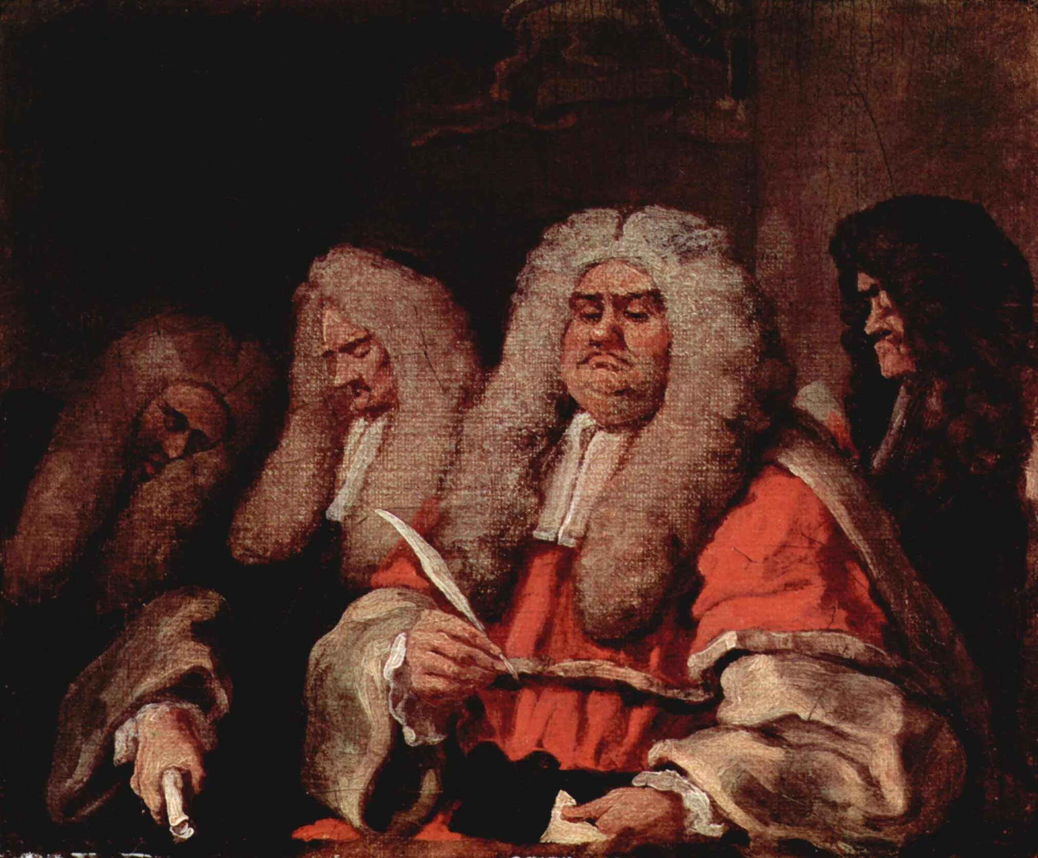 Самый древний суд. Уильям Хогарт суд 1758. Уильям Хогарт the Bench. Уильям Хогарт суд. Уильям Хогарт судьи.