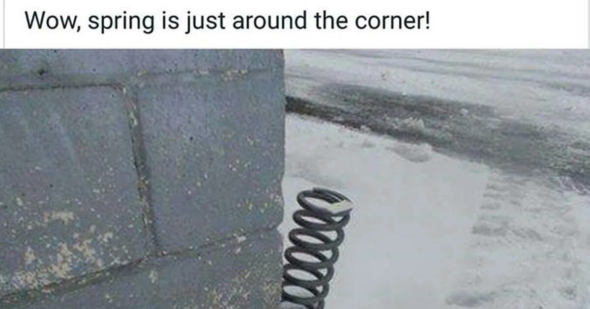 It is around the corner. It is around the corner