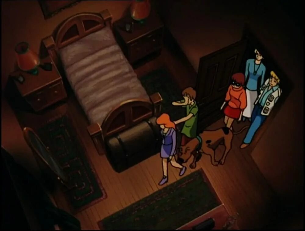 Скуби остров мертвецов. Scooby doo on zombie island 1998. скуби ду кладбище мертвецов. скуби ду зомби без лица. скуби ду школа магии.