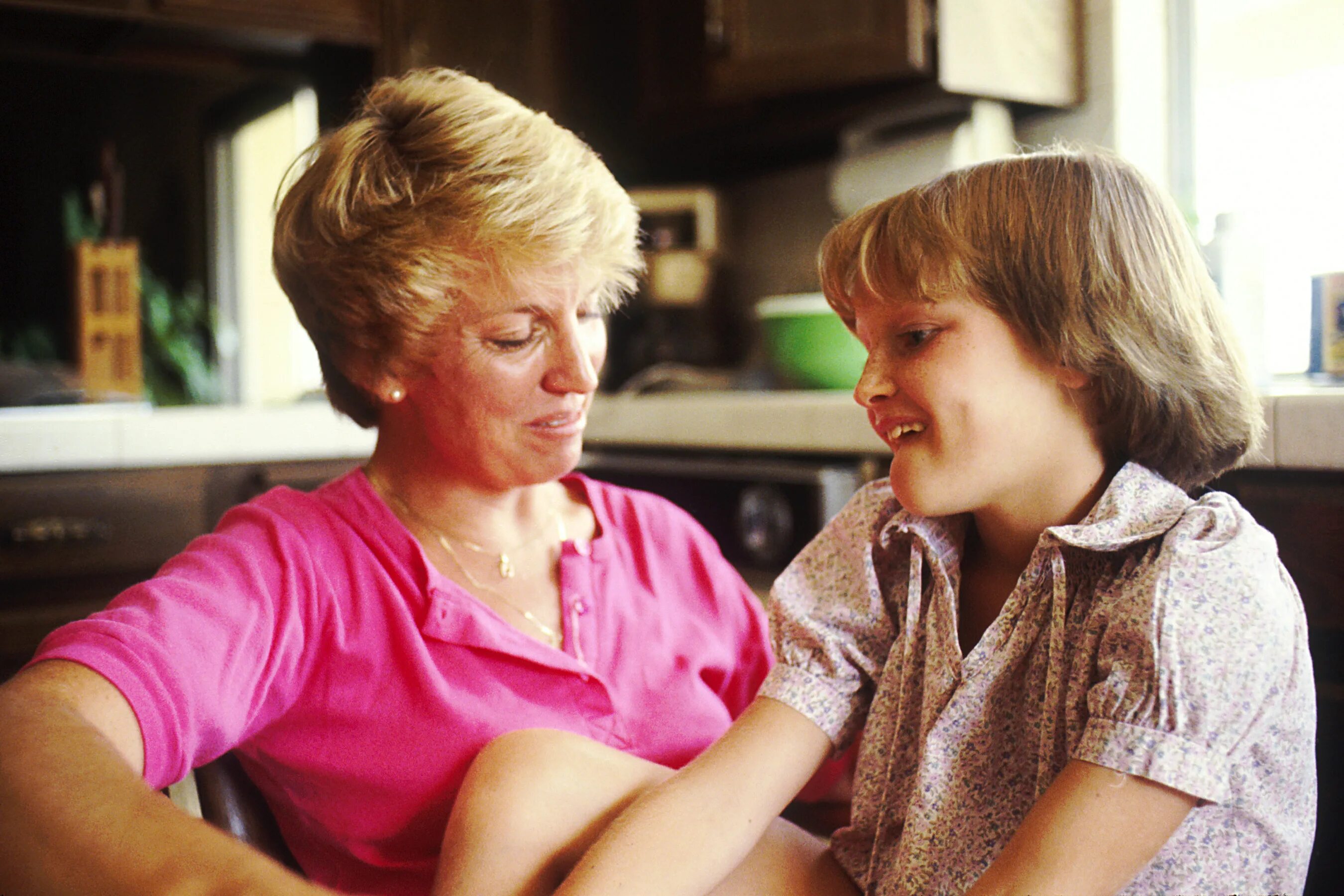 Mother's Intimacy. Mother serious talk with son. Mother and son talking. Mother Ruin son.