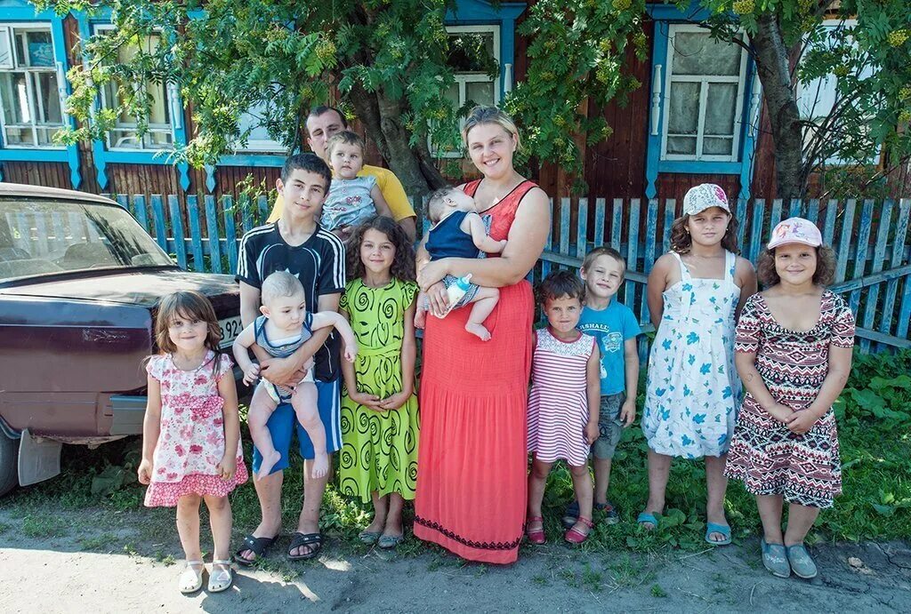 Жизнь очень многодетной мамы