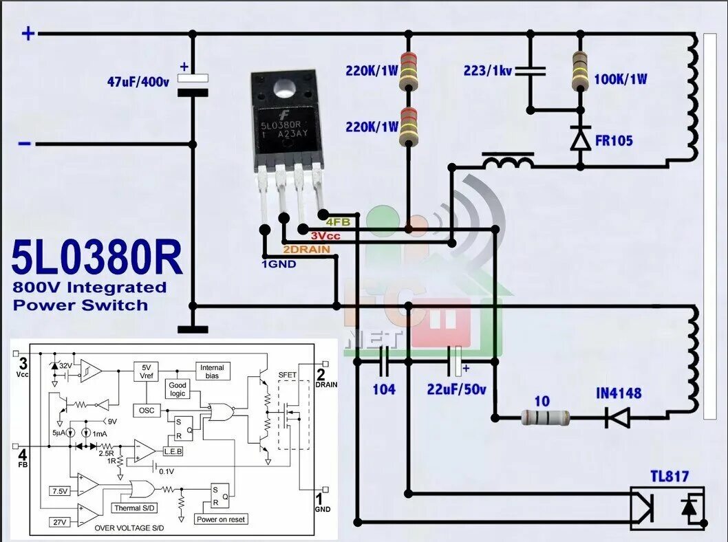 Dm311 схема включения как работает Hbs0265 схема включения