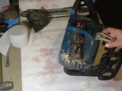Как разбирать электрическую пилу