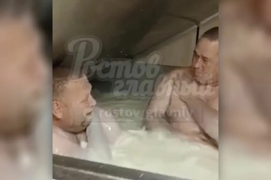 видео где купаются в молоке в ростовской