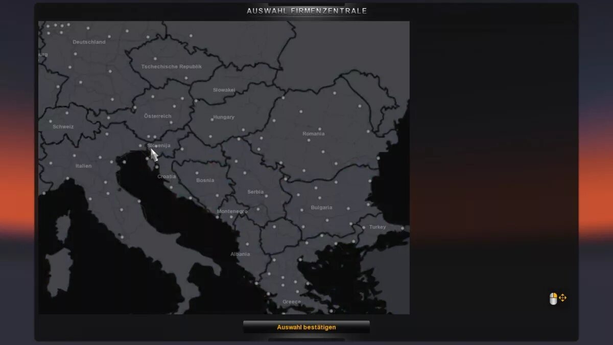 Карта евро трак симулятор 2. Euro Truck Simulator 2 West Balkans карта. Евро трак симулятор 1 карта.