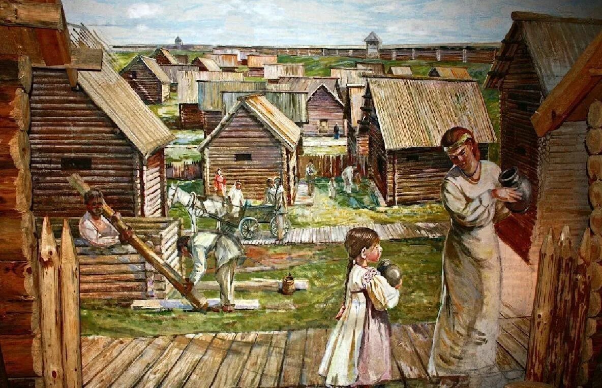 Повседневная жизнь обитателей городов и деревень. Улицы ремесленников в древней Руси. Поселение славян в древней Руси для детей. Жизнь и быт древних славян. Древние славяне быт.