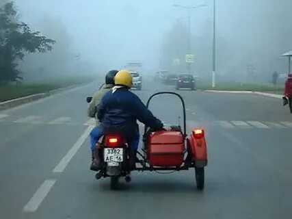 Видео с мотоциклом с люлькой