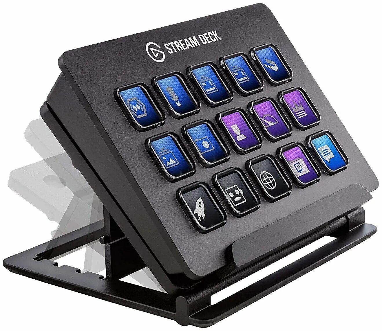 Клавиатура Elgato Stream Deck. Контроллер для стриминга Elgato Stream Deck. Клавиатура Elgato Stream Deck XL. Elgato 10gaa9901 - Stream Deck.