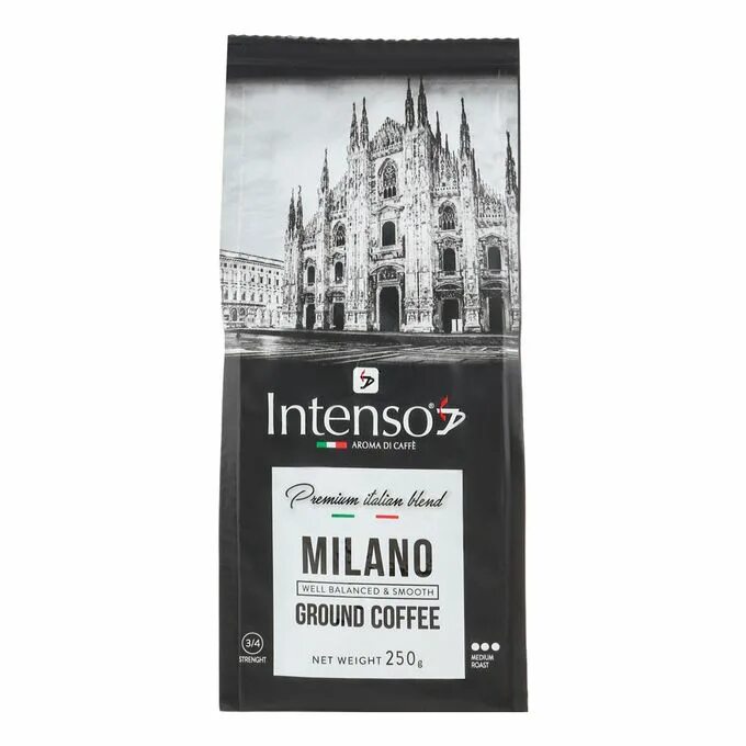 Кофе молотый intenso. Кофе молотый intenso Milano. Кофе intenso Milano Blend 1000г. Кофе intenso Venezia Blend молотый 250. Кофе молотый intenso ROMA Blend, 250г.