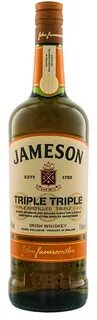 Irish whiskey triple distilled