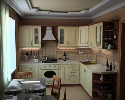 Угловые кухни 12 кв