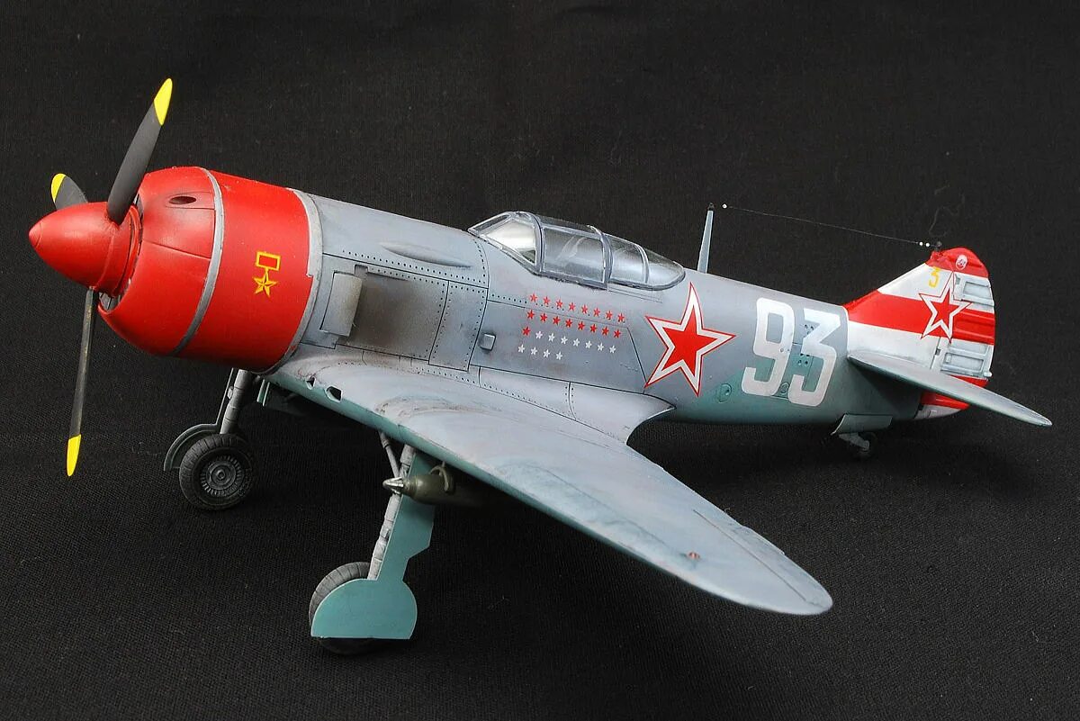 Скачать обои СССР, Ла-7, Фронтовой истребитель, ОКБ Лавочкина, раздел авиация в 