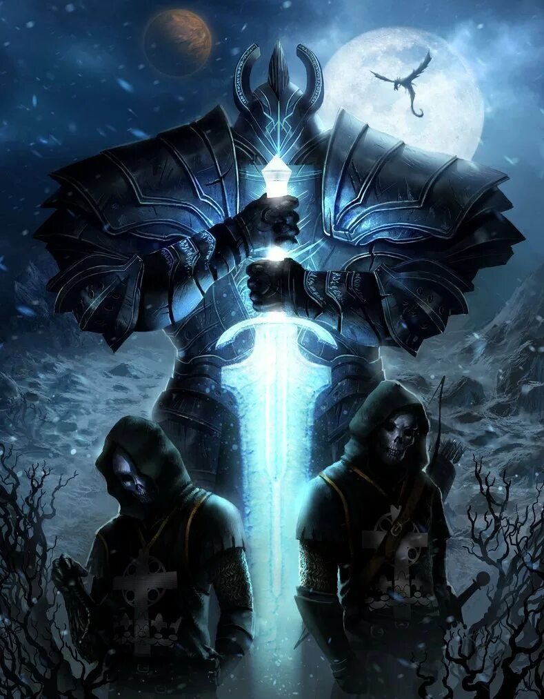 Война света и тьмы. Танатос темный ангел. Поединок фэнтези. Тирион фордринг против короля лича. Diablo 3 archangel.