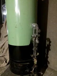 Старый круглый котел