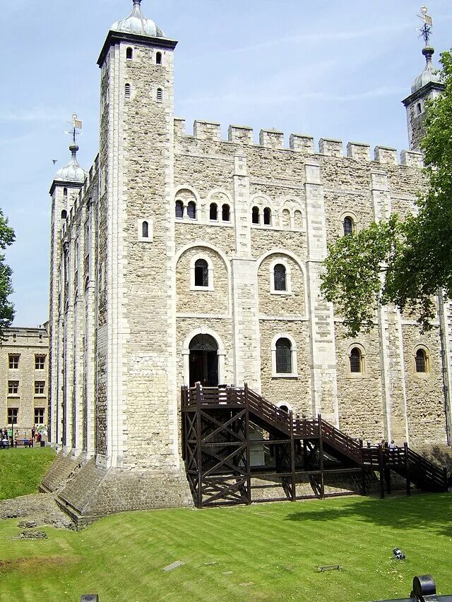 The tower is a