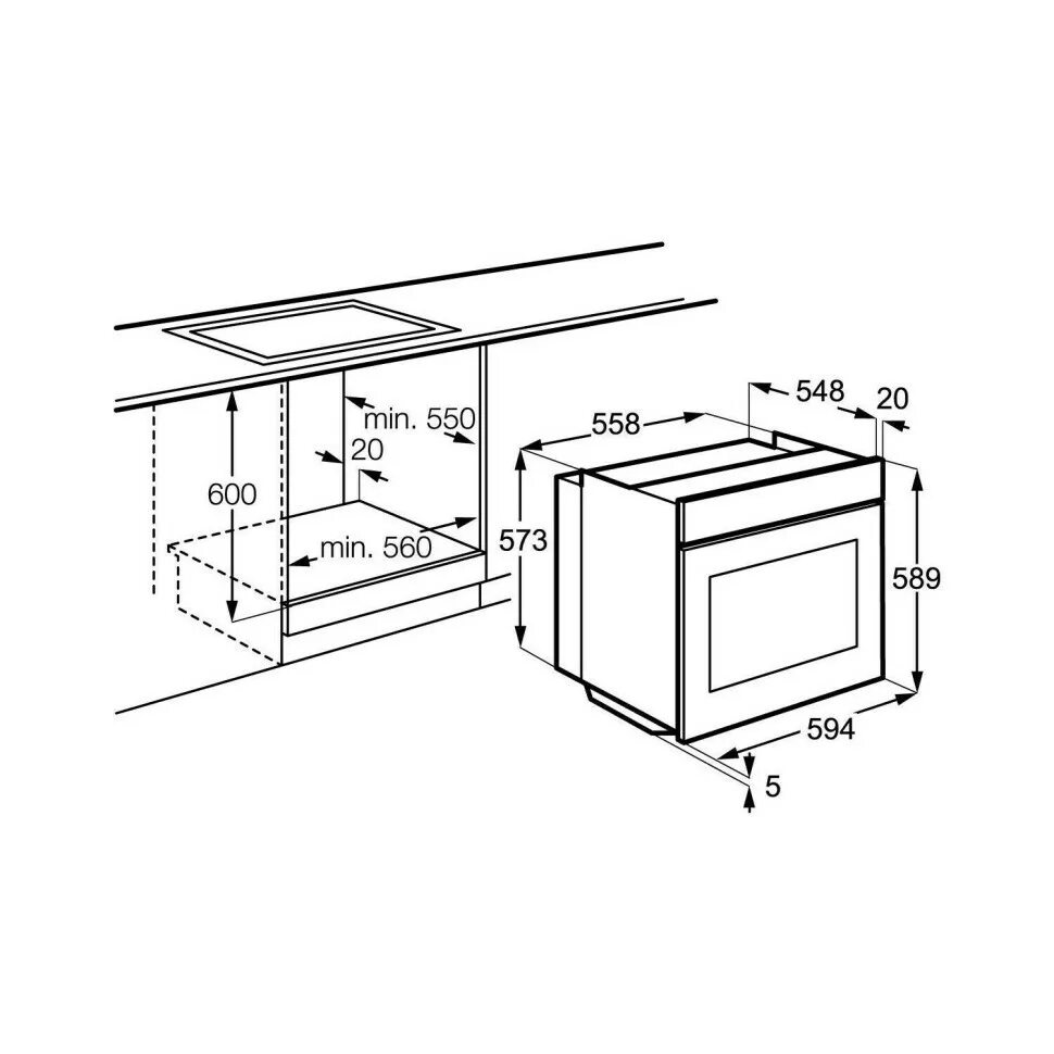 Стандартные духовые шкафы. Духовой шкаф Electrolux ezb3410aox. Электрический духовой шкаф Electrolux EOB 53410 AX. Духовой шкаф Электролюкс встраиваемый EOB 3410 AOX схема встраивания. Встраиваемые духовые шкафы электрические ширина 45 Электролюкс.