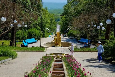 Каскадная лестница железноводск