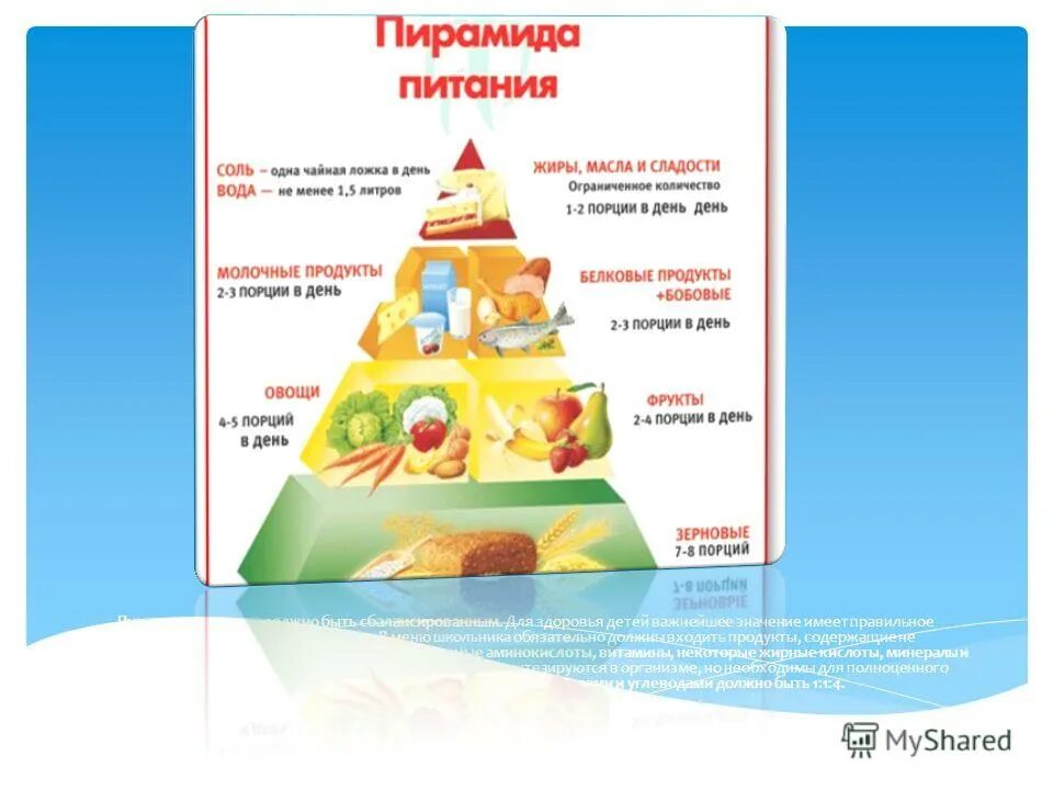 План проекта здоровое питание Организация питания в образовательной организации