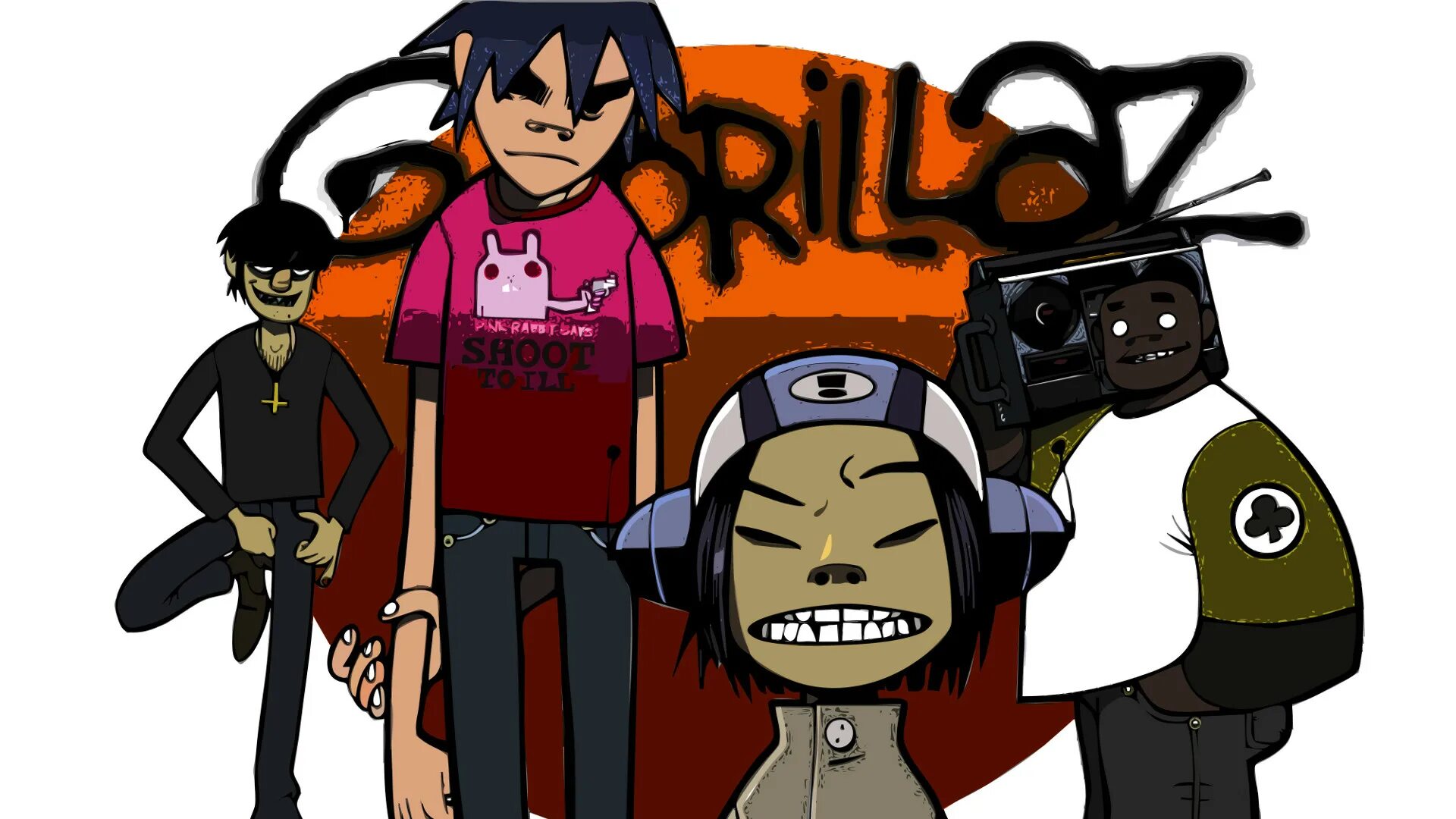 Группа Gorillaz. Гориллаз 2005. Группа гориллаз 2д. Gorillaz 666. Гориллаз слушать песни