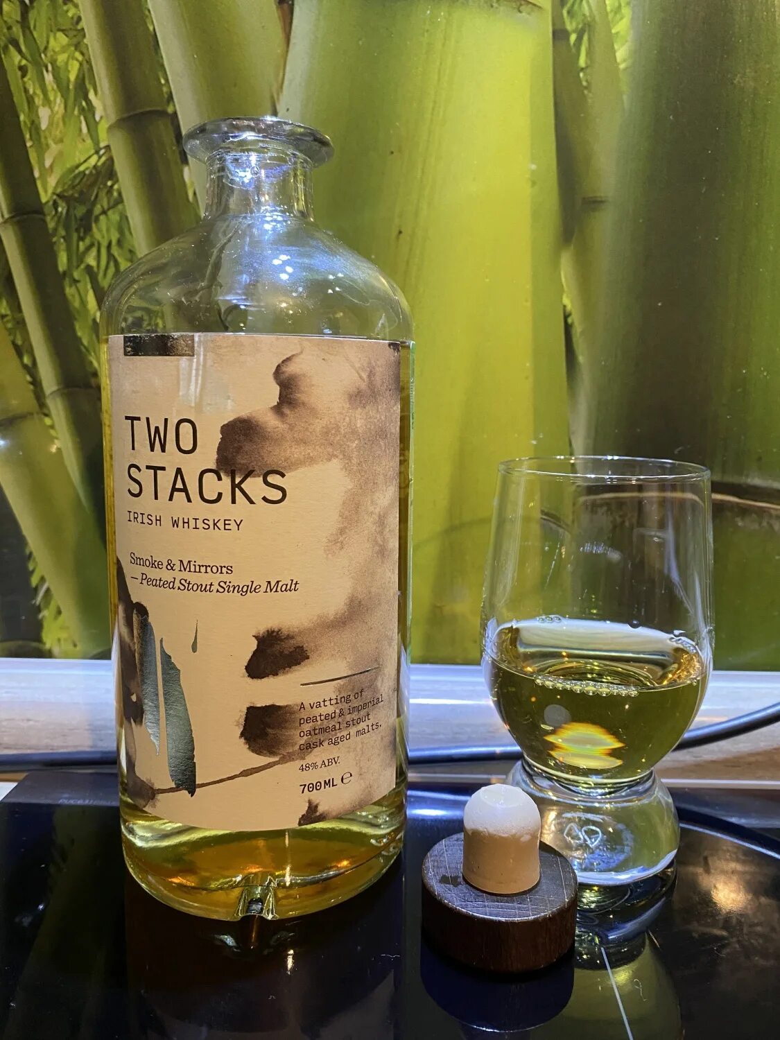 Two stacks whiskey. Two stacks whiskey