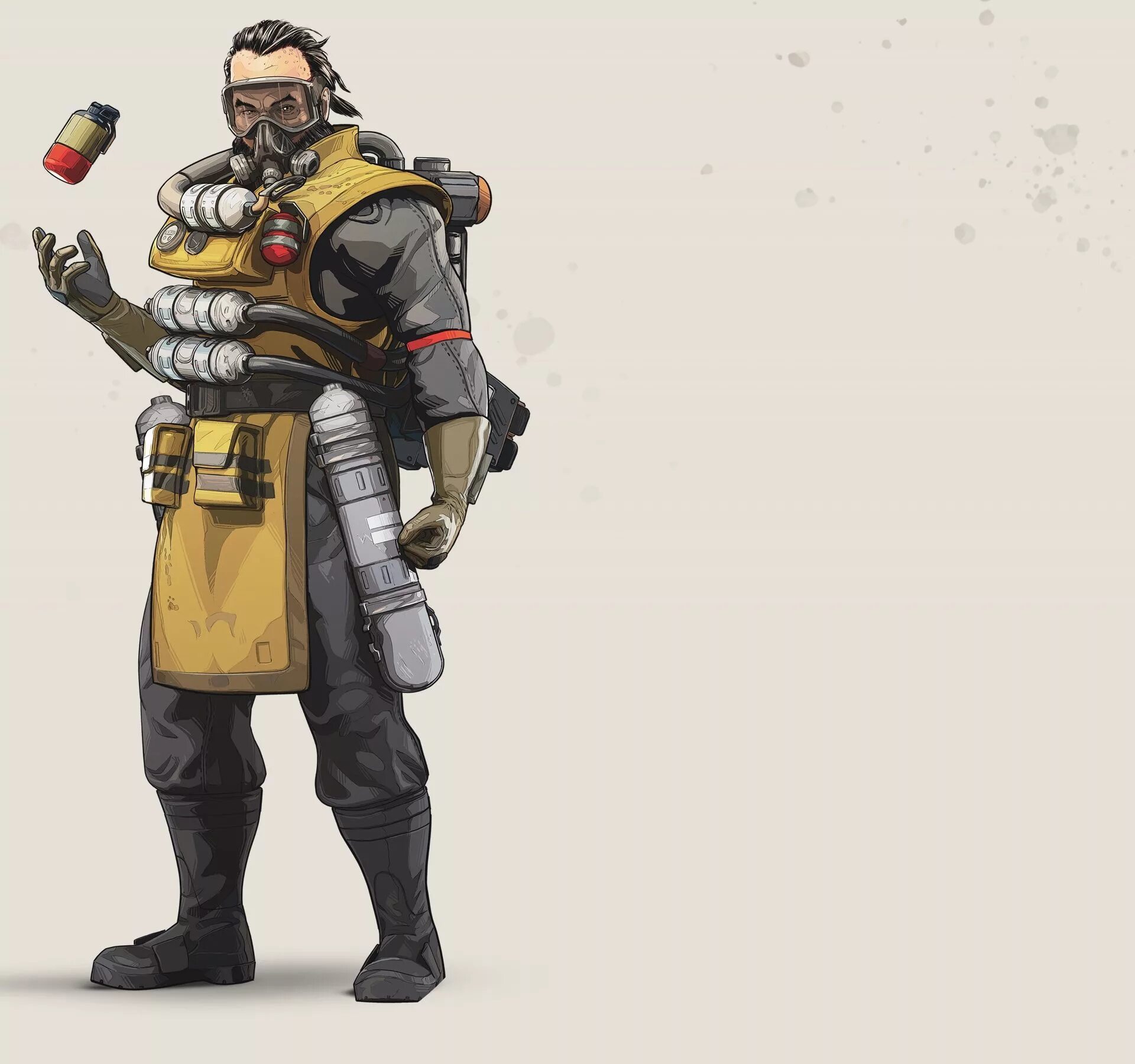 Газчел. Герои Апекс Каустик. Каустик Apex Legends арт. Апекс легенд Каустик. Apex Legends Каустик арты.