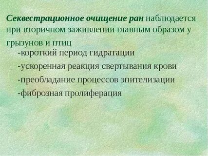 Раны хирургия лекция