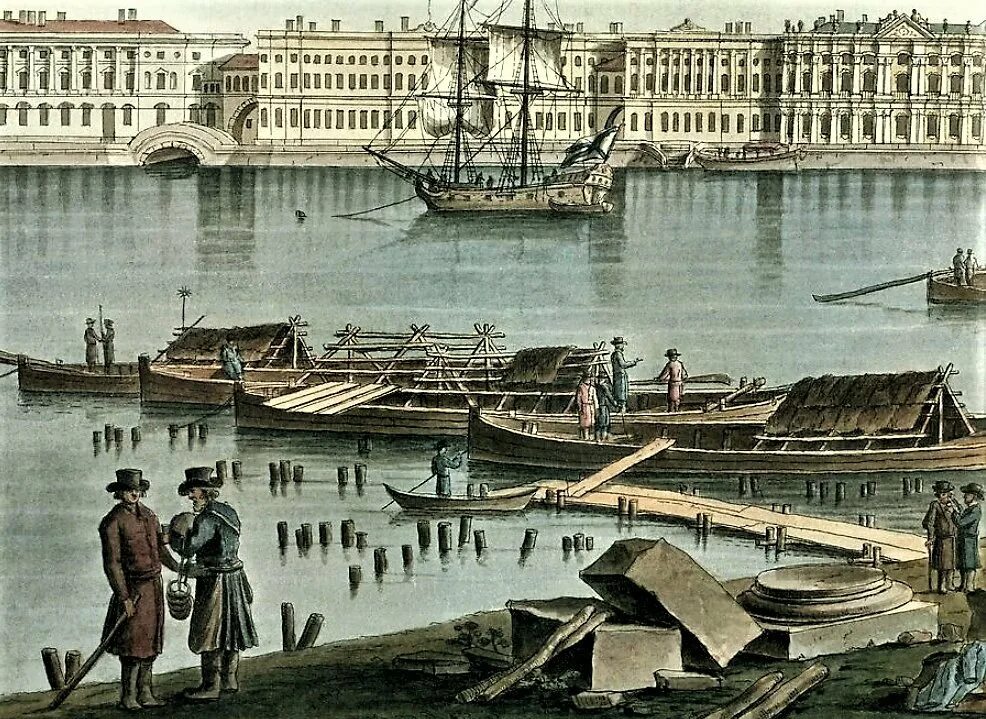 В конце xviii в появились. Санкт-Петербург 18 век. Адмиралтейская верфь в Санкт-Петербурге в 18 веке. Санкт Петербург 17 век.