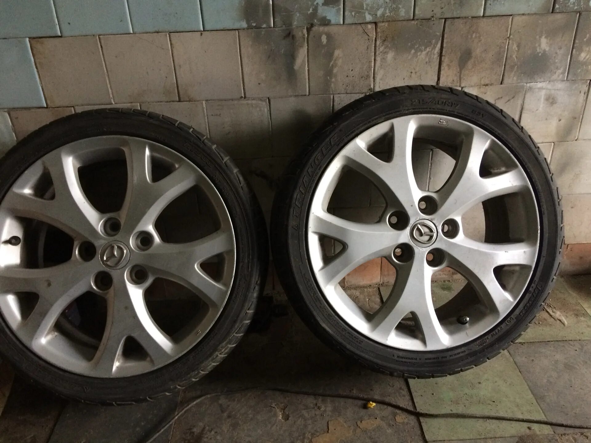 оригинальные диски мазда 3