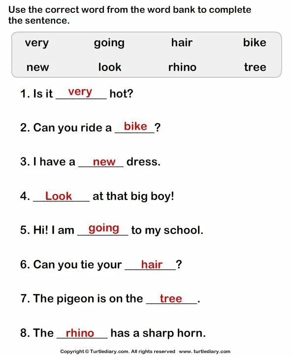 Complete the sentences. Use the Words to complete the sentences. Complete the sentences Worksheets. Complete the Words ответ.