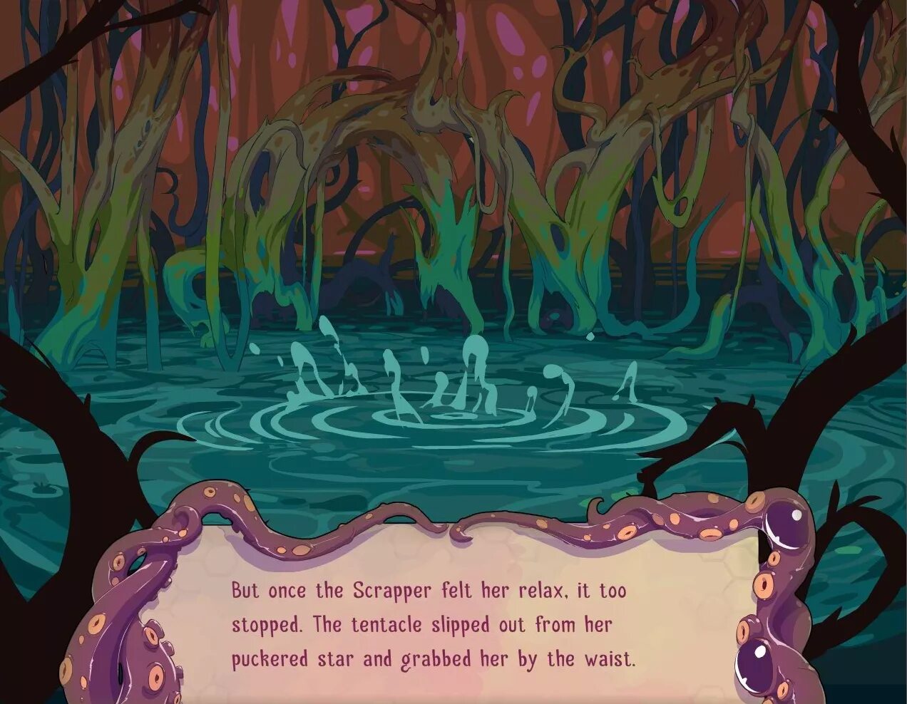 Tentacles scene. Tentacles thrive. tentacles thrive alpha v5_01a. tentacles thrive концовки.