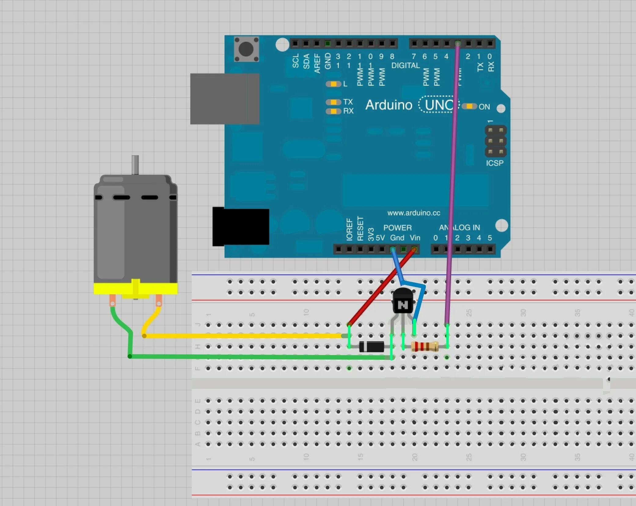 Транзистор ардуино. Реле через транзистор к ардуино уно. Биполярный транзистор ардуино. Arduino npn cdtnjlbjl транзистор. Схема подключения мотора к ардуино.