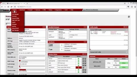 Pfsense пакеты