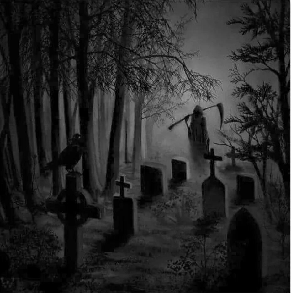 Черная краска graveyard. Готичное кладбище фэнтези арт. Зловещее кладбище. Мрачное кладбище. Готическое кладбище.