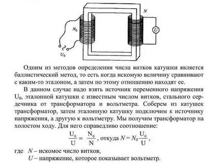 Катушка тока и катушка напряжения