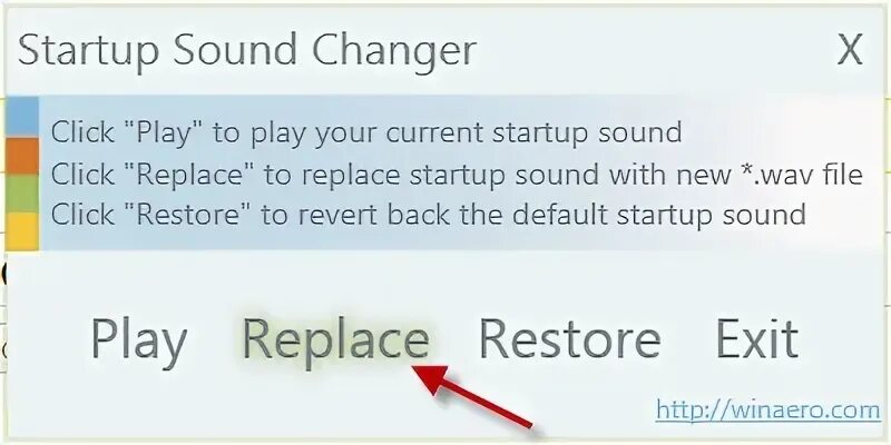 Click change 1. Windows sound changer.