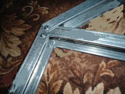 Сделать металлический профиль своими руками