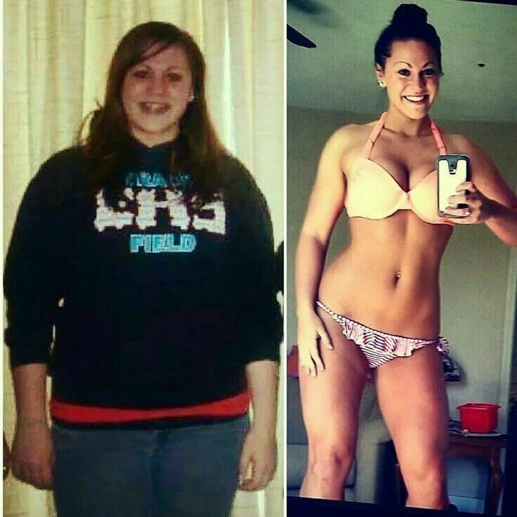 Похудение до и после девушки мотивация Pin on Before & Afters