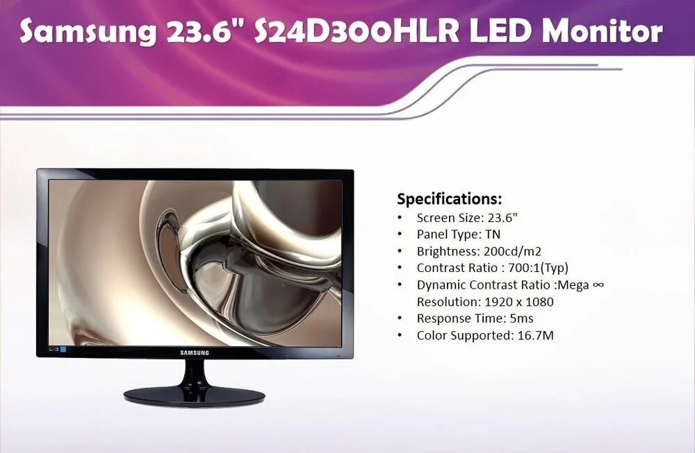 Как установить монитор самсунг. Led-мониторы характеристики. samsung s24d300 меню. как включить монитор samsung dynamic contrast.